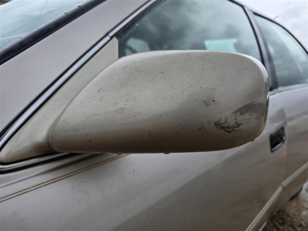 1997 thru 2001 Toyota Camry Left Driver Side View Door Mirror Power non heated L North America built