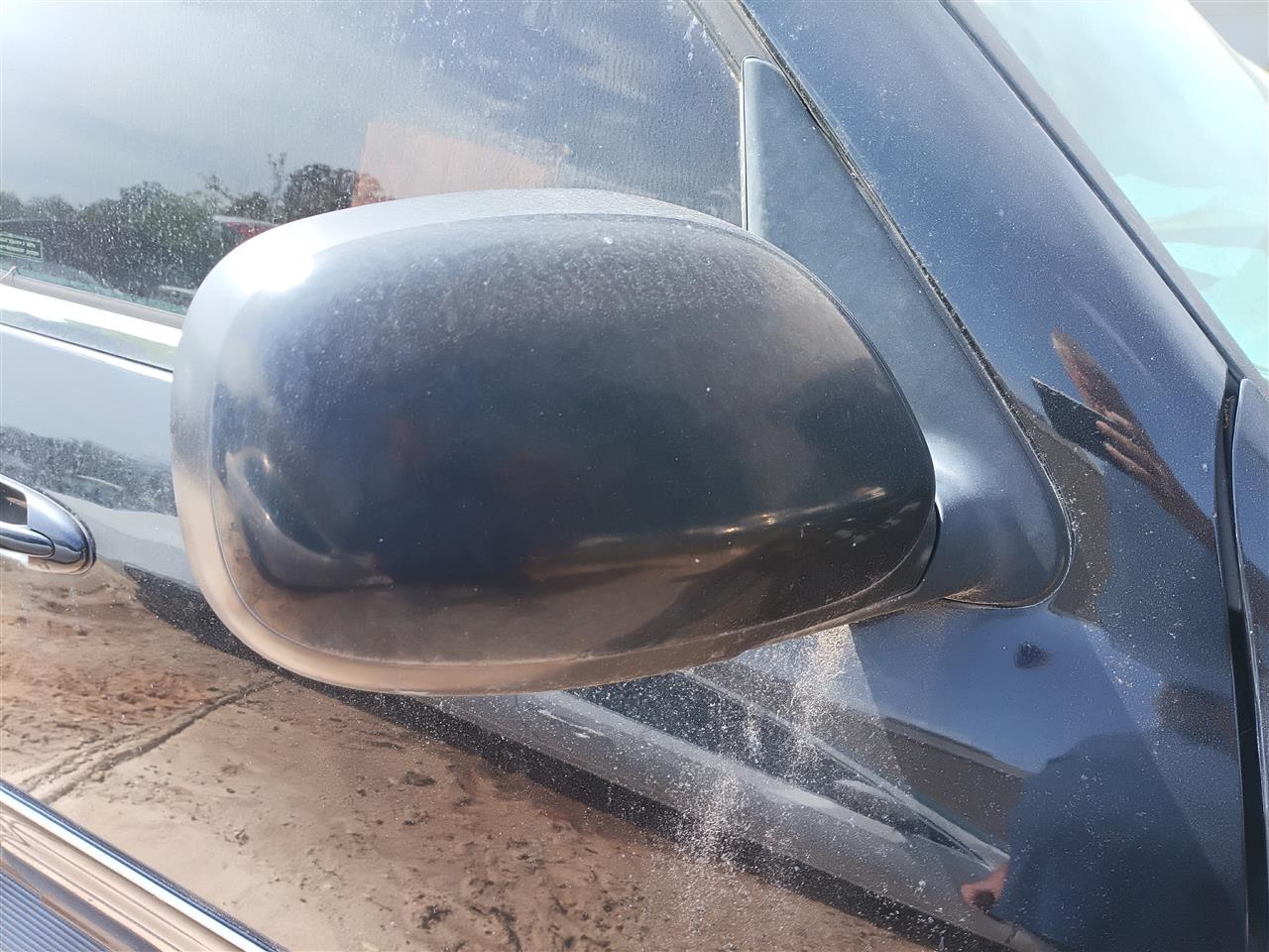 2001 thru 2007 Toyota Sequoia, Toyota Tundra Right Passenger Side View Door Mirror Power R