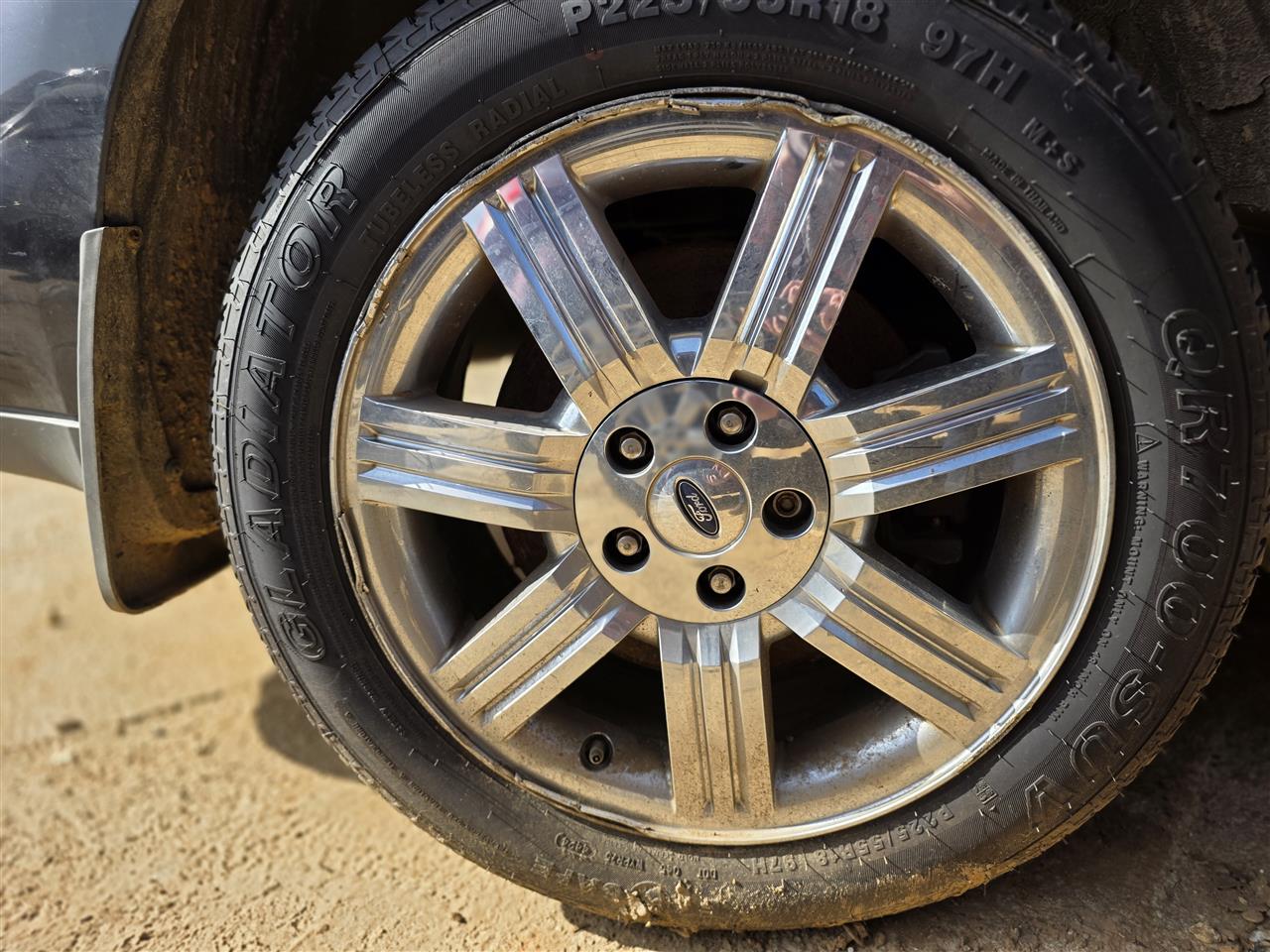2008 2009 Ford Taurus, Ford Taurus X Wheel Rim 18x7 1 2 aluminum TPMS 7 spoke