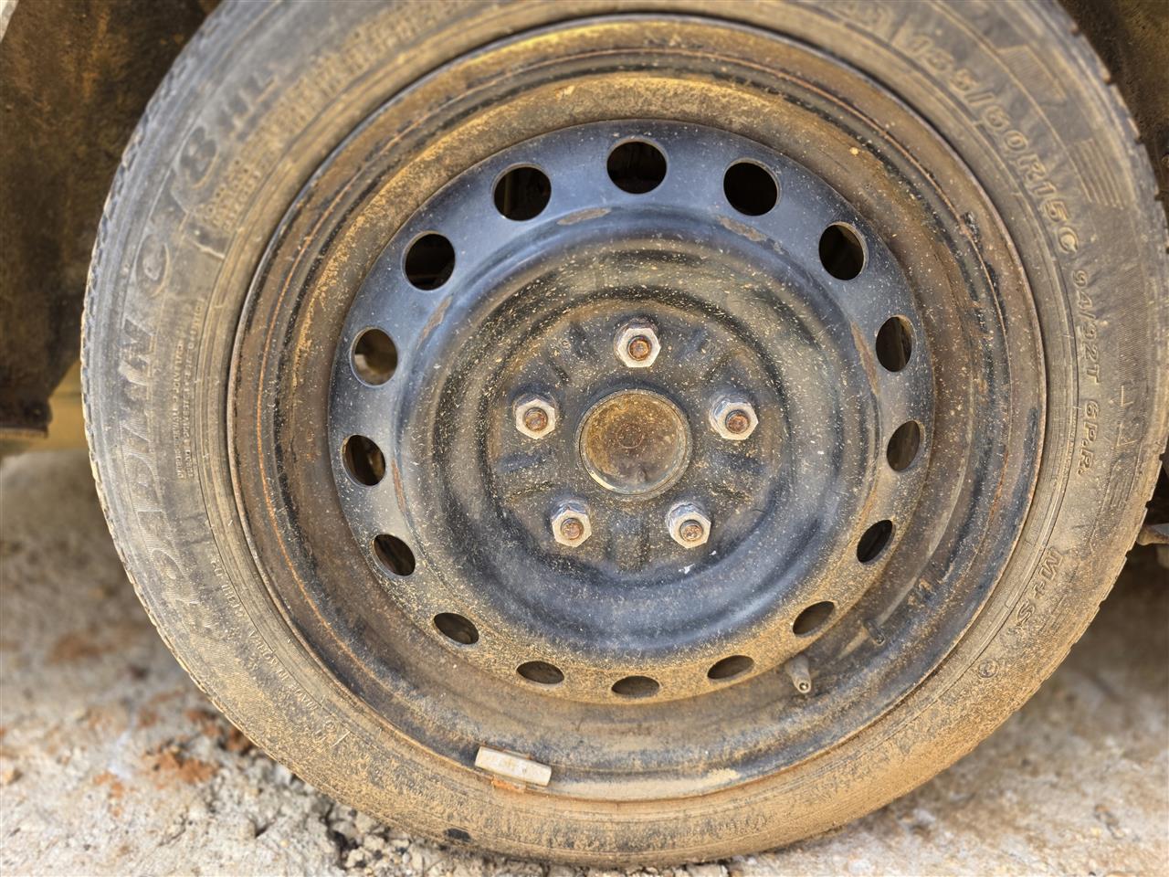 2002 thru 2006 Toyota Camry Wheel Rim 15x6 1 2 steel