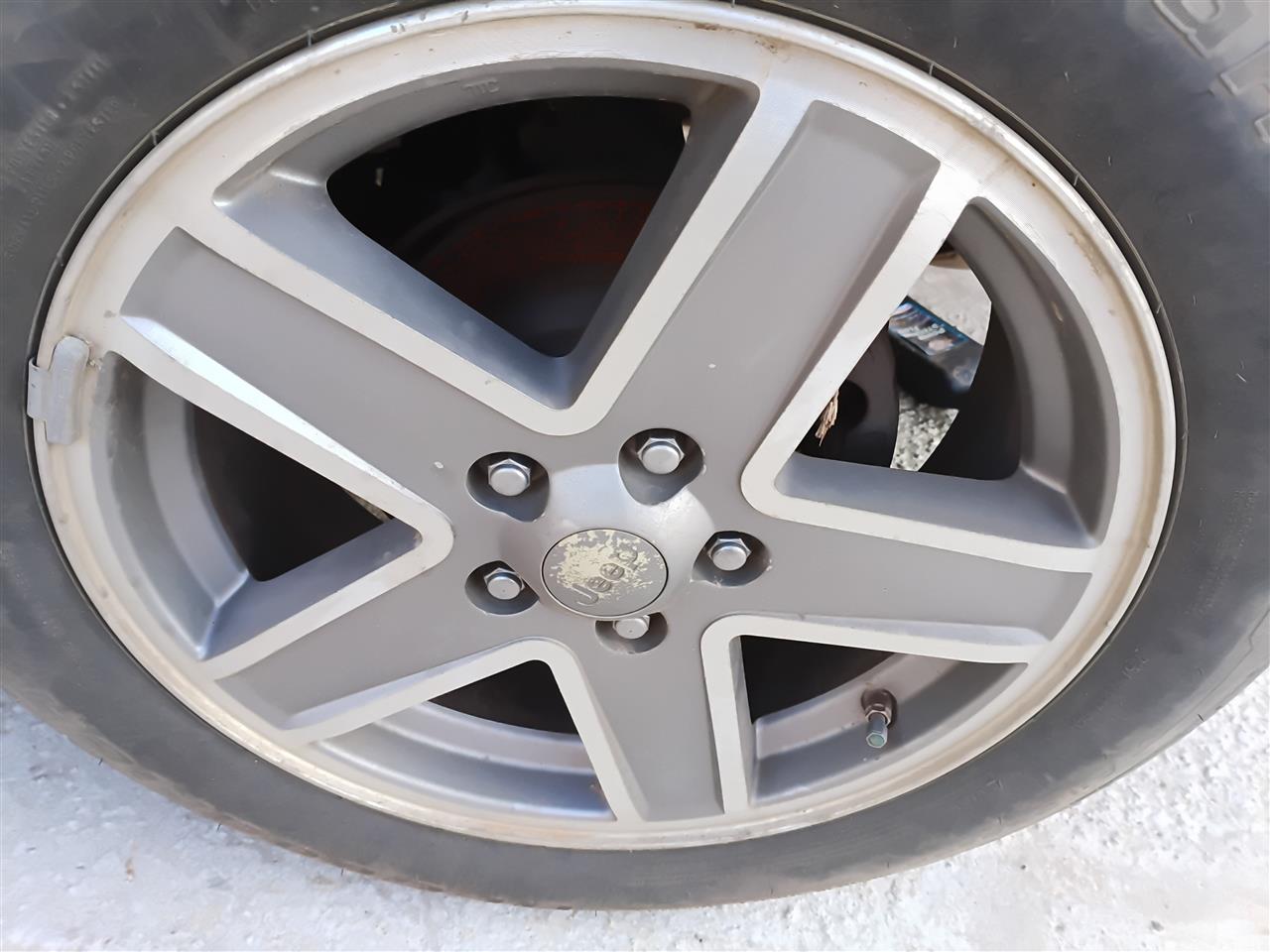 2007 2008 2009 2010 Jeep Compass, Jeep Patriot Wheel Rim 17x6 1 2 alloy 5 spoke