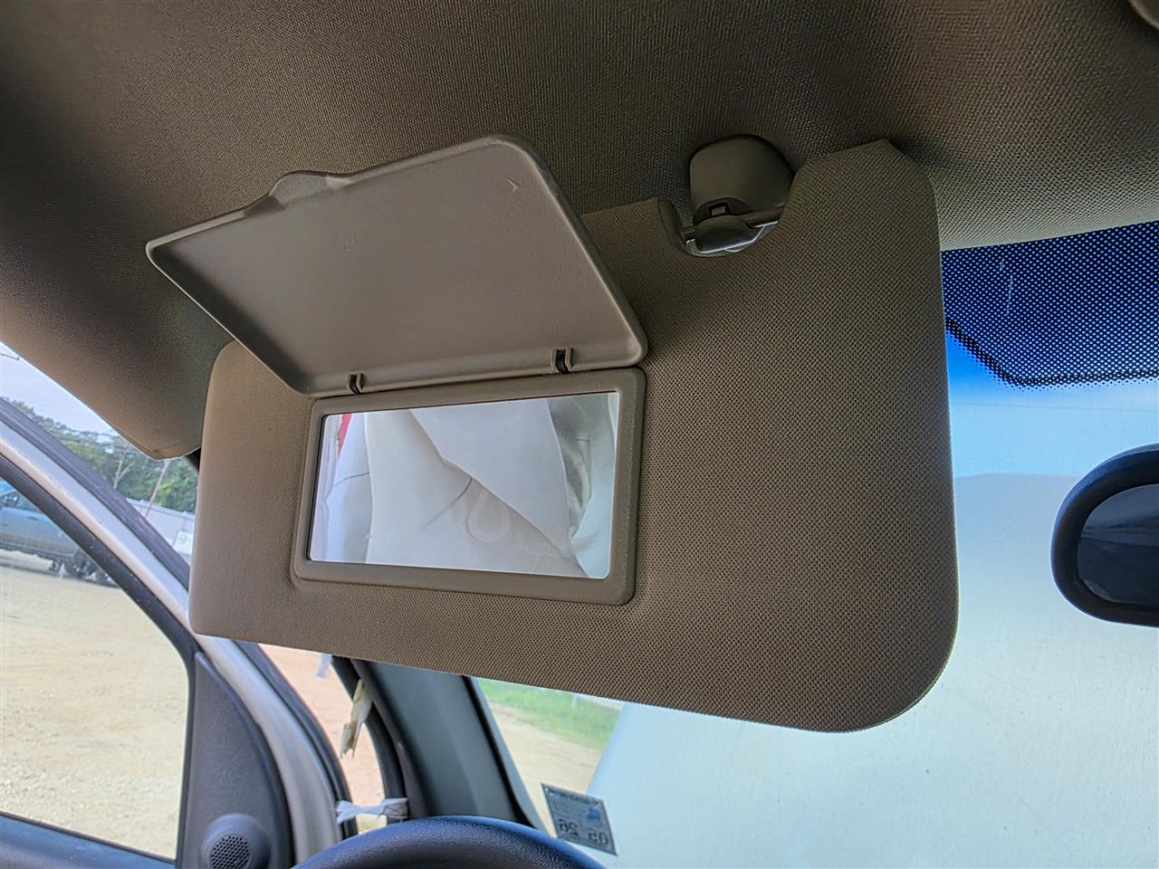 2005 thru 2009 Chevrolet Equinox, Pontiac Torrent Driver Side Left Sun Visor L