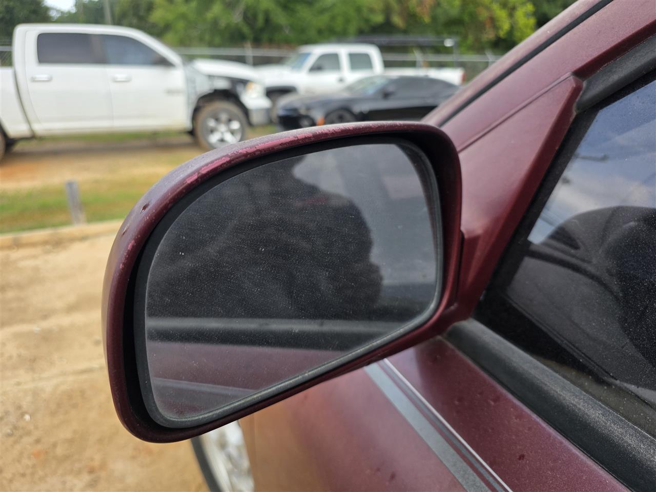 2001 2002 2003 2004 Hyundai Santa FE Left Driver Side View Door Mirror Power heated L