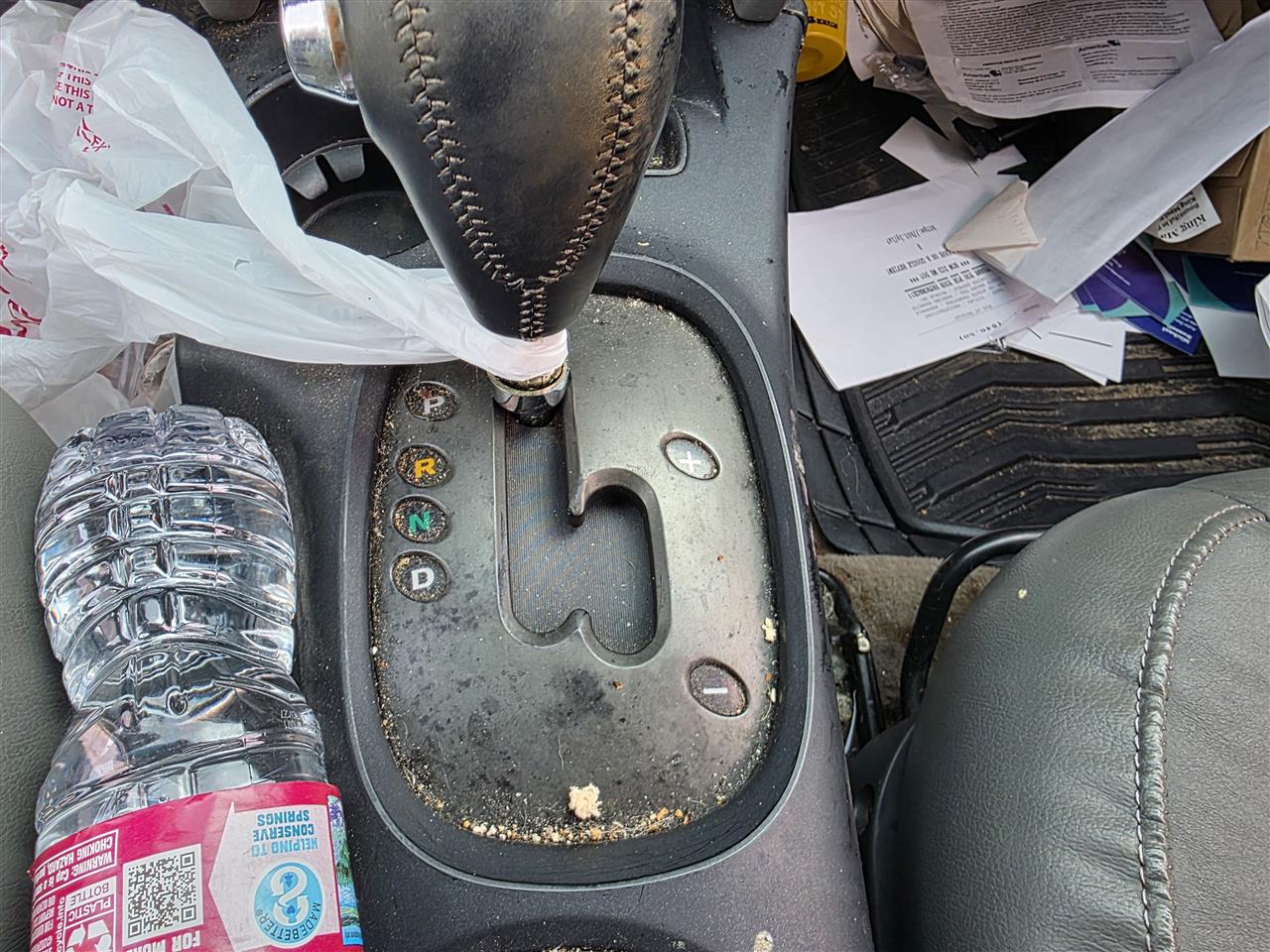 2001 Hyundai Santa FE Transmission Gear Shifter Assembly