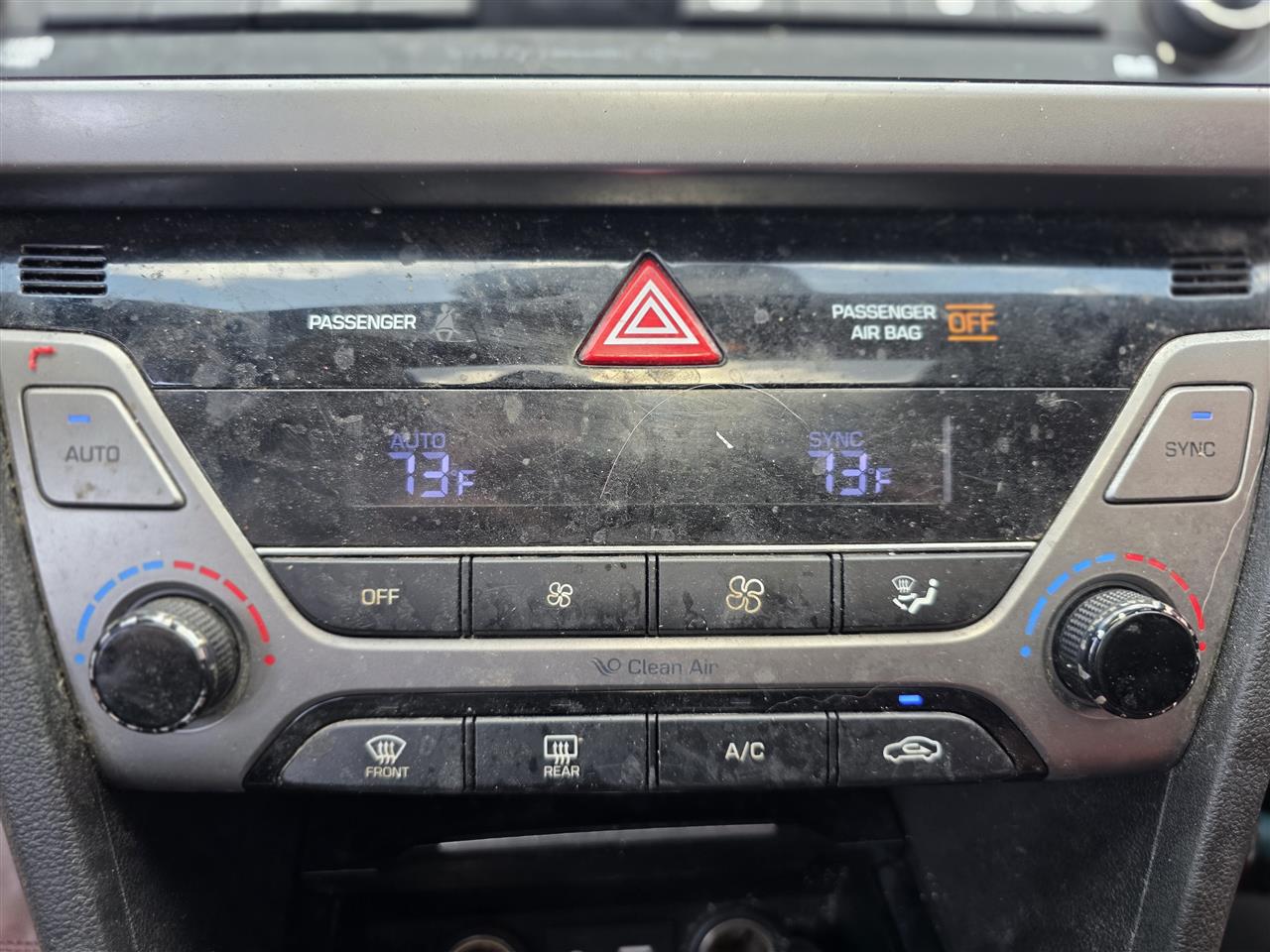 2013 2014 Nissan Sentra AC Heater Temperature Climate Control Unit without dual zone