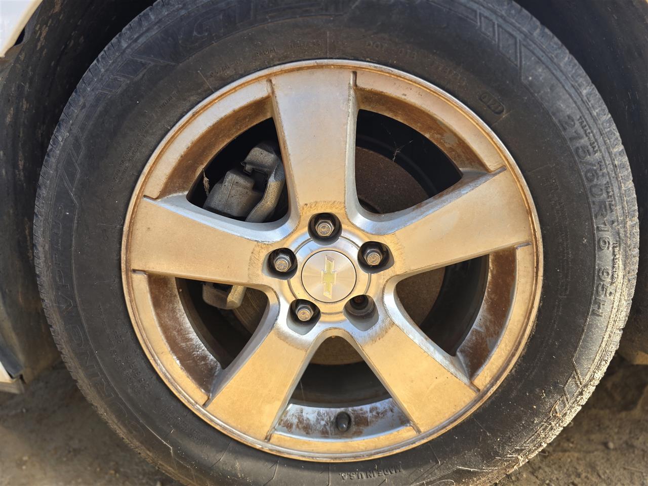 2011 2012 2013 2014 Chevrolet Cruze Wheel Rim 16x6 1 2 aluminum 5 single spoke opt WR6