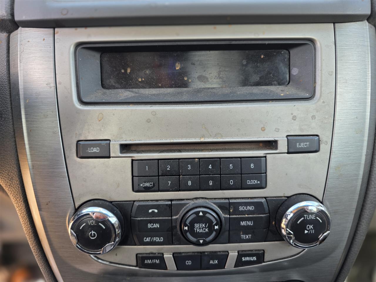 2010 Ford Fusion, Mercury Milan Radio Stereo Audio Head Unit receiver AM FM CD MP3