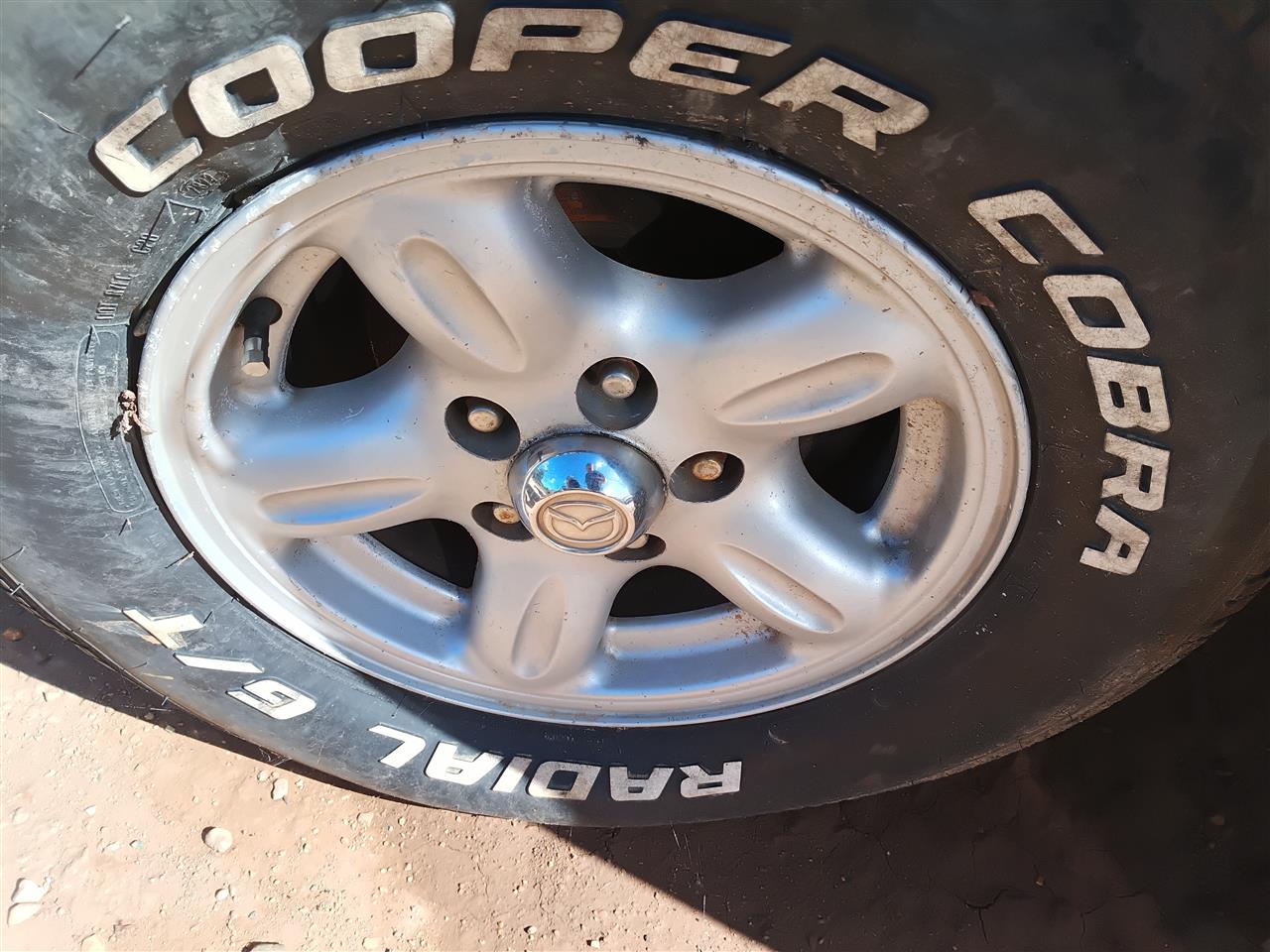 1994 1995 1996 1997 Mazda B2300, Mazda B3000, Mazda B4000 Wheel Rim 4x2 14x6 alloy 5 spoke
