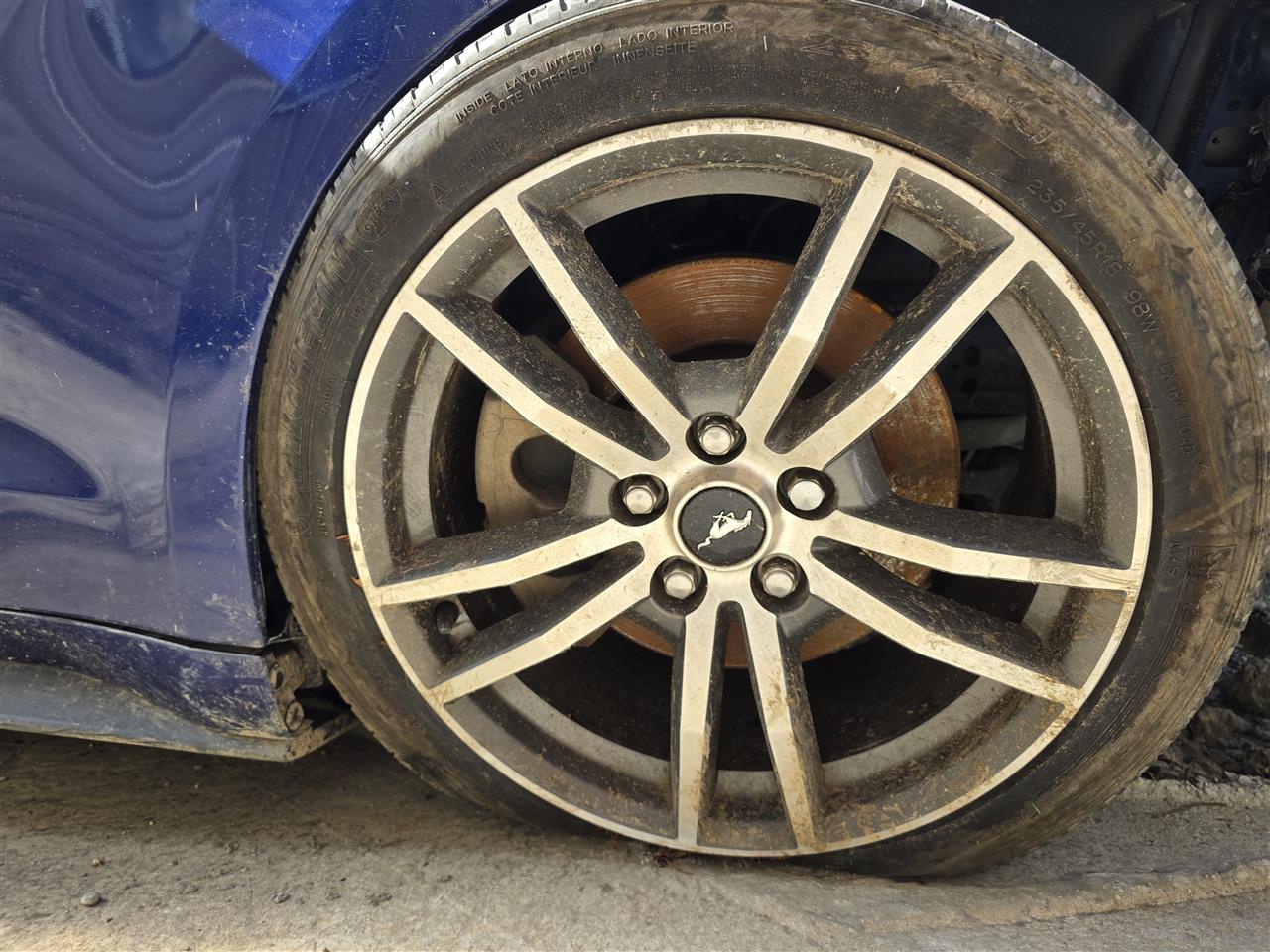 2015 2016 2017 Ford Mustang Wheel Rim 18x8 aluminum 10 spoke 5 split spoke