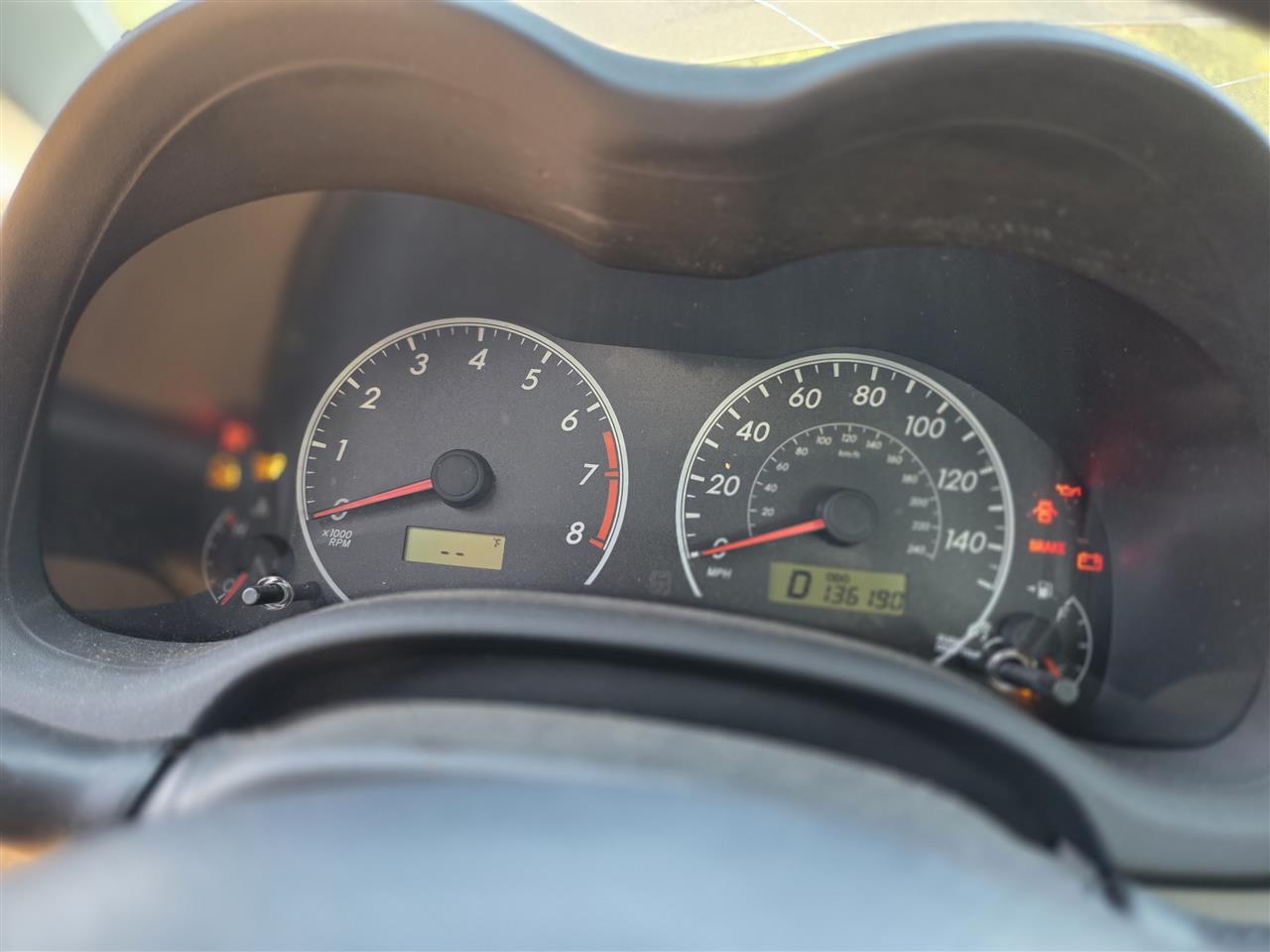 2012 2013 Toyota Corolla Speedometer Instrument Gauge Cluster only 1.8L MPH