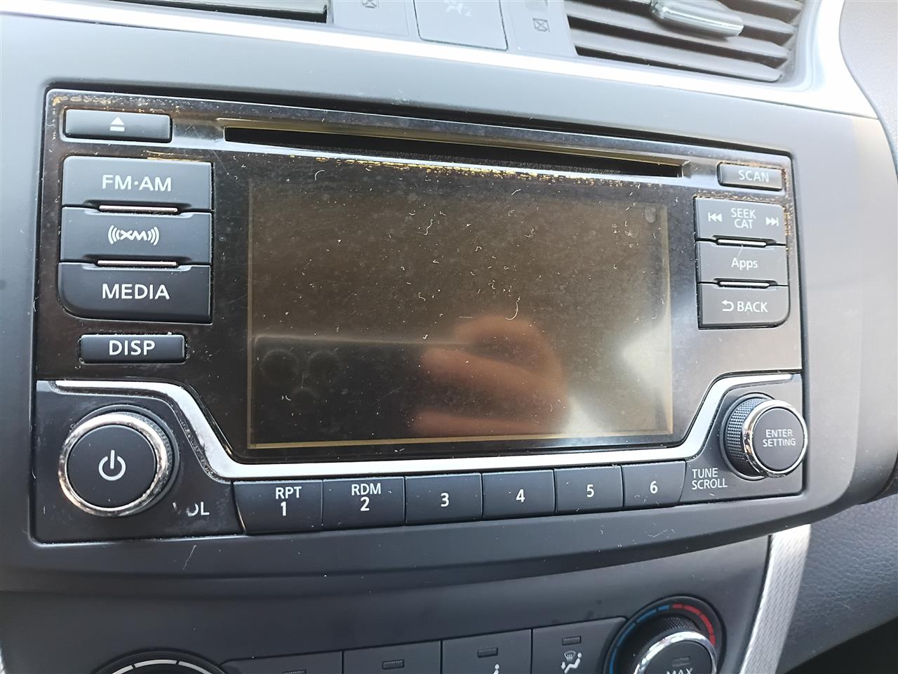 2015 2016 Nissan Versa, Nissan Sentra, Nissan Leaf Radio Stereo Audio Head Unit