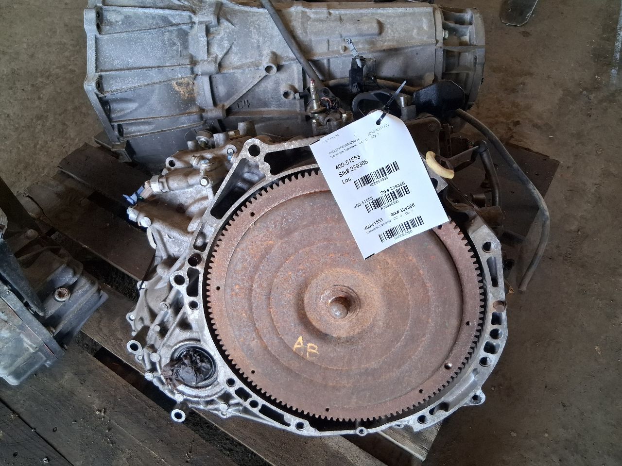 2010 Honda Accord Transmission Transaxle Assembly AT 3.5L