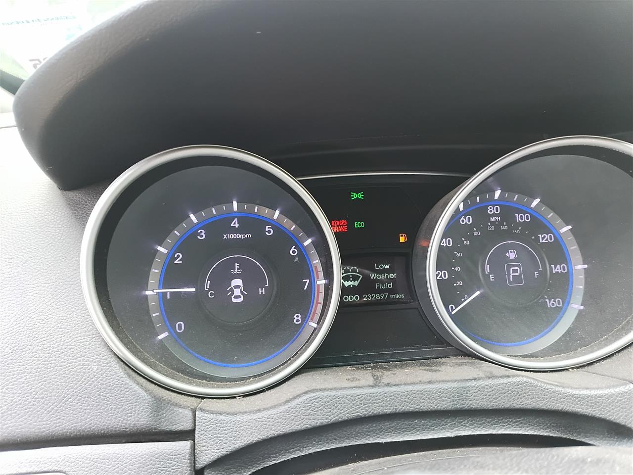 2011 2012 2013 2014 Hyundai Sonata Speedometer Instrument Gauge Cluster MPH US market 2.4L VIN C 8th digit