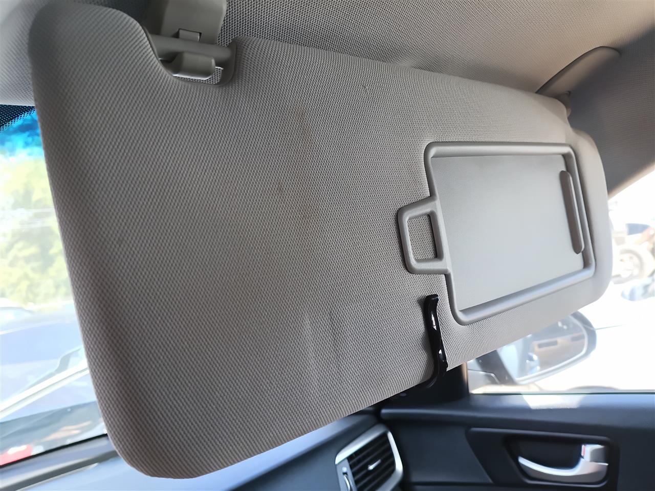2016 thru 2020 KIA Optima Passenger Side Right Sun Visor without sunroof R