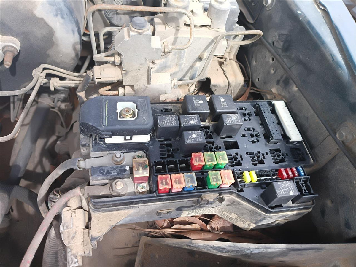 Used OEM Engine Bay Fuse Box Relay Panel from 1998 Dodge 1500