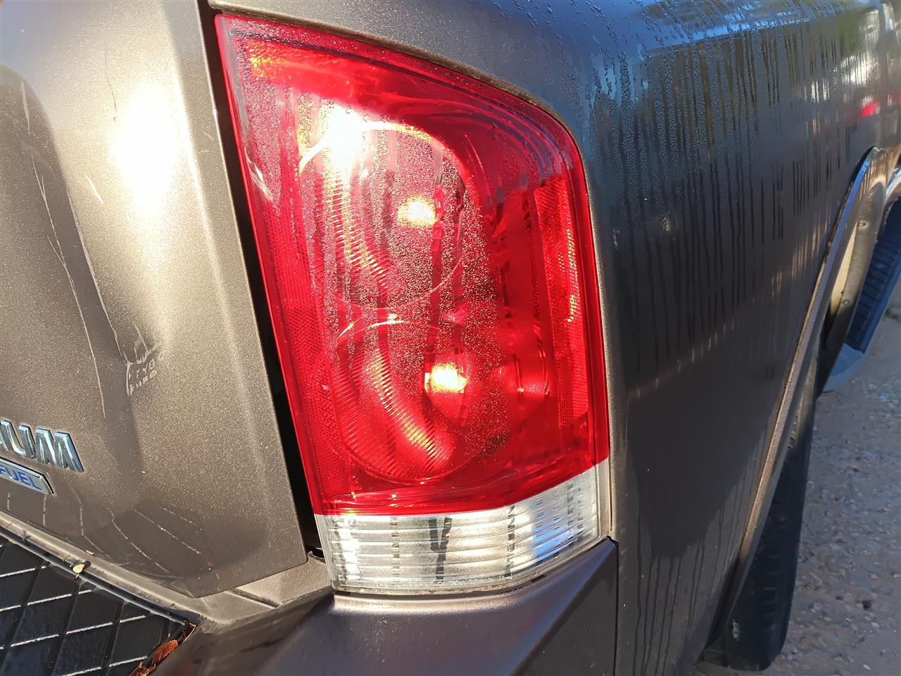 Used OEM Passenger Side Right Tail Light Lamp Assembly from 2014 Nissan Armada