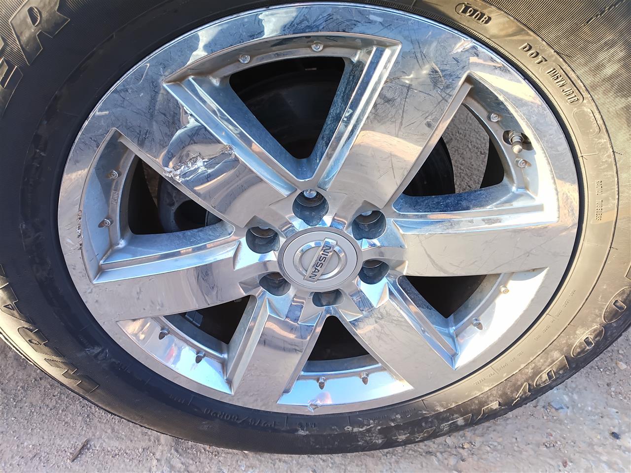 Used OEM Wheel Rim from 2014 Nissan Armada