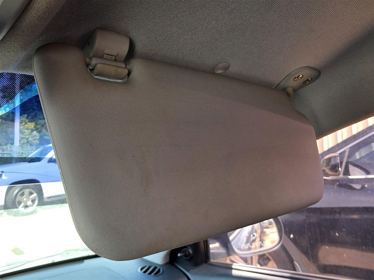 Used OEM Passenger Side Right Sun Visor from 2010 Hyundai Accent