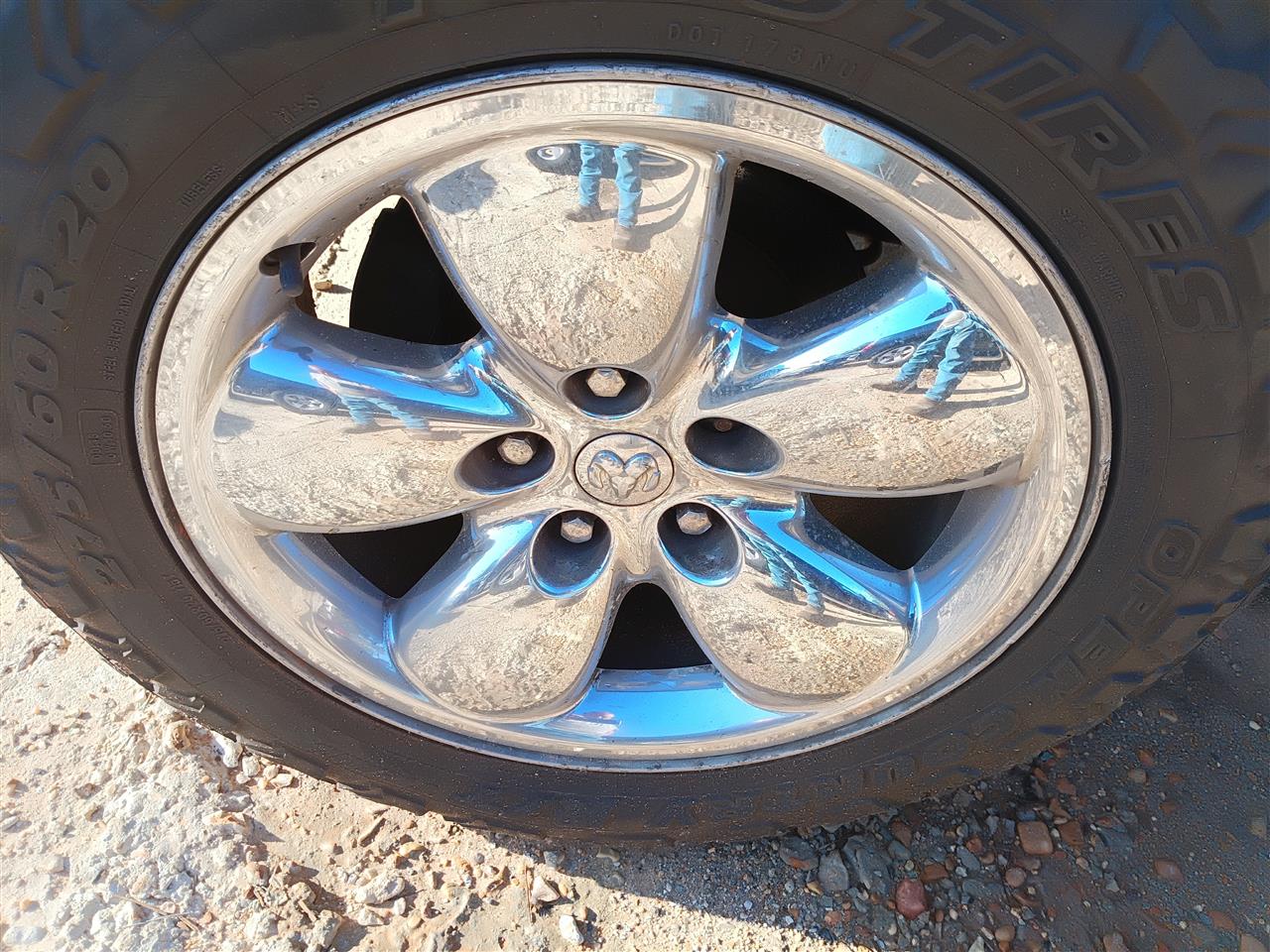 Used OEM Wheel Rim from 2004 Dodge 1500