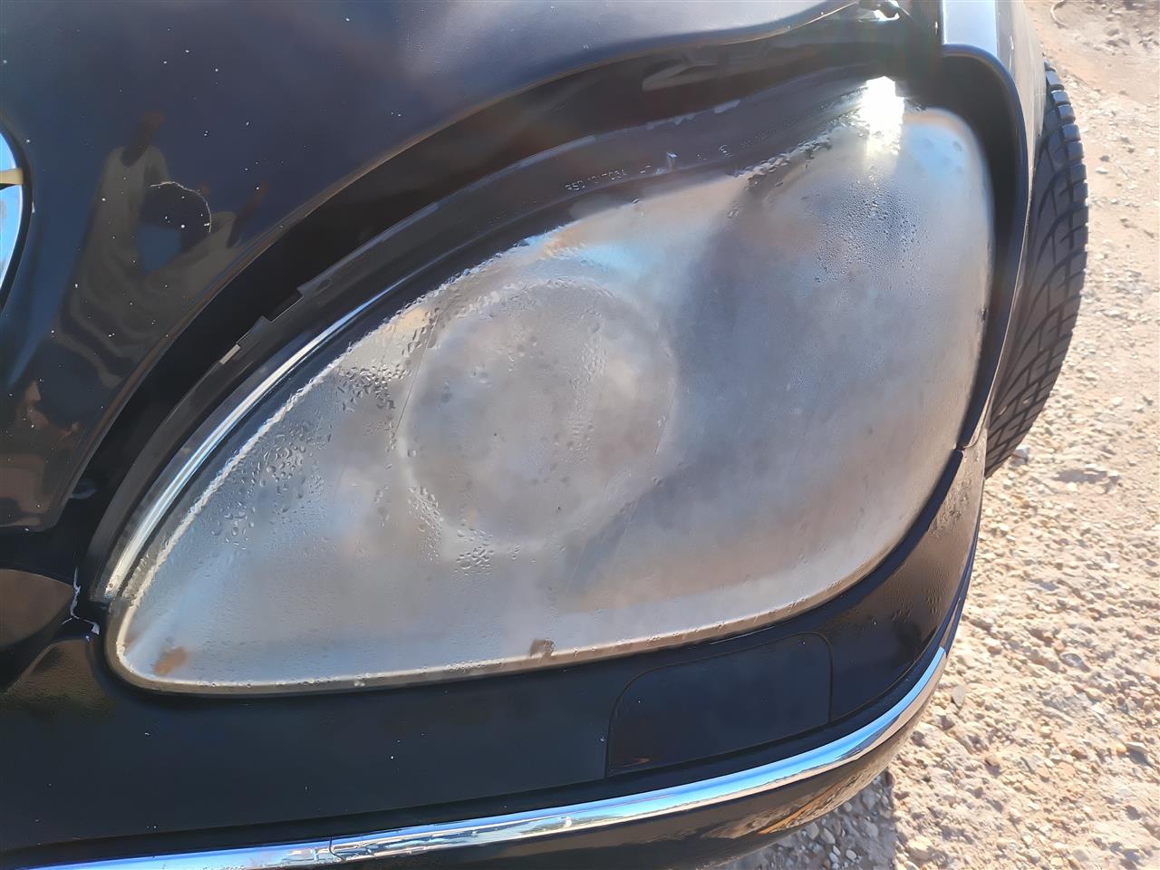 Used OEM Driver Side Left Headlight Headlamp Assembly from 2002 Mercedes S-Class