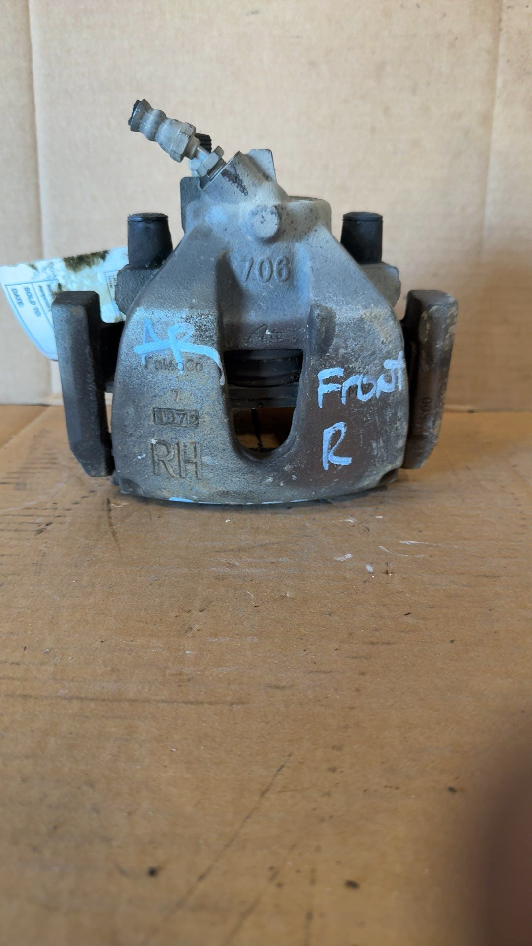 2004 thru 2017 Mazda 5, Mazda 3 Passenger Side Right Caliper Front R