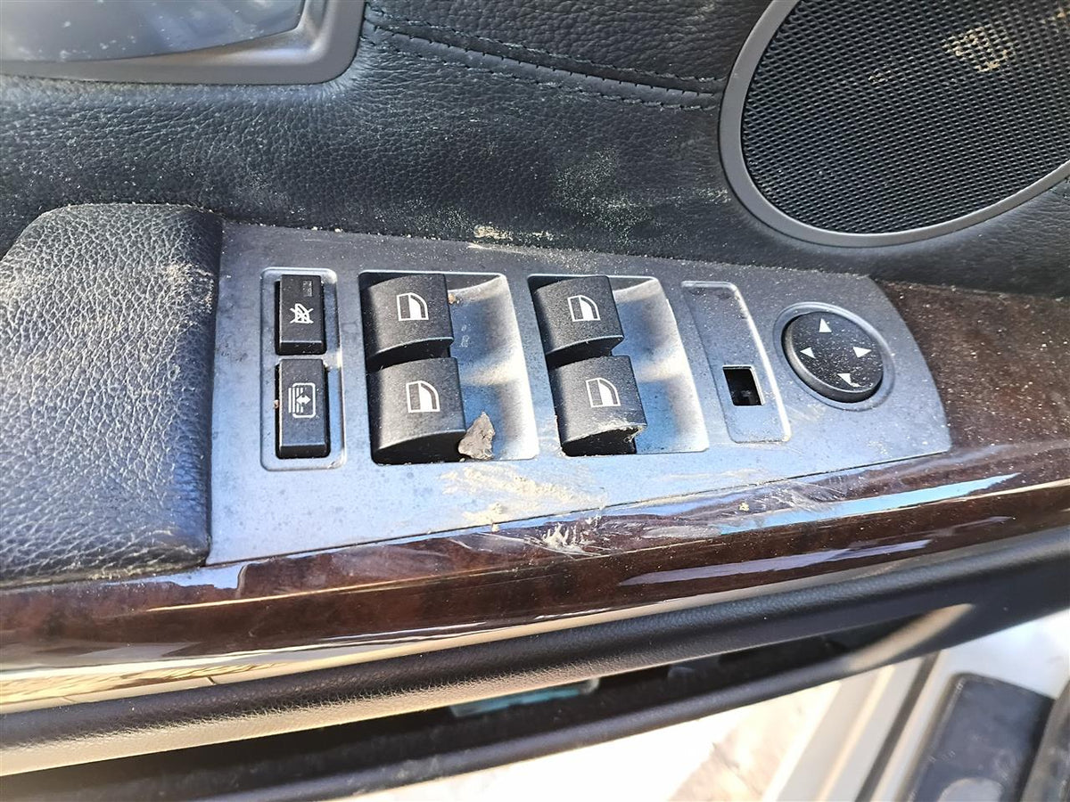 Used OEM Driver Side Left Front Door Window Master Switch from 2006 BMW 750I