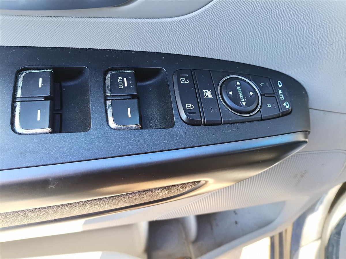 Used OEM Driver Side Left Front Door Window Master Switch from 2016 Kia Sedona