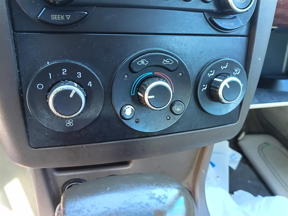 Used OEM AC Heater Temperature Climate Control Unit from 2006 Chevrolet Malibu