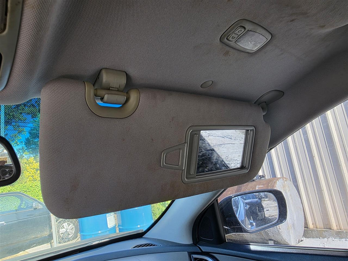 Used OEM Passenger Side Right Sun Visor from 2013 Hyundai Santa FE