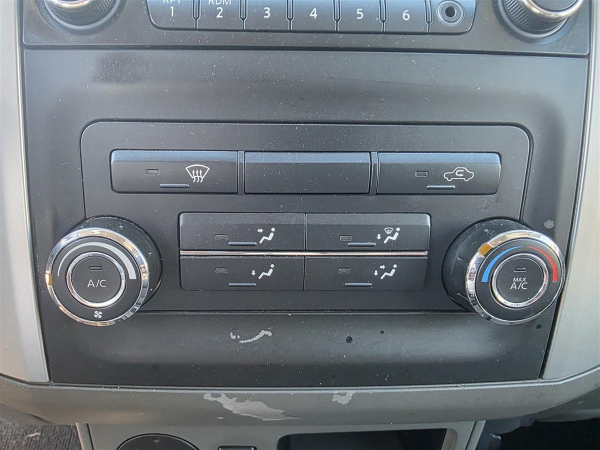 Used OEM AC Heater Temperature Climate Control Unit from 2014 Nissan Frontier