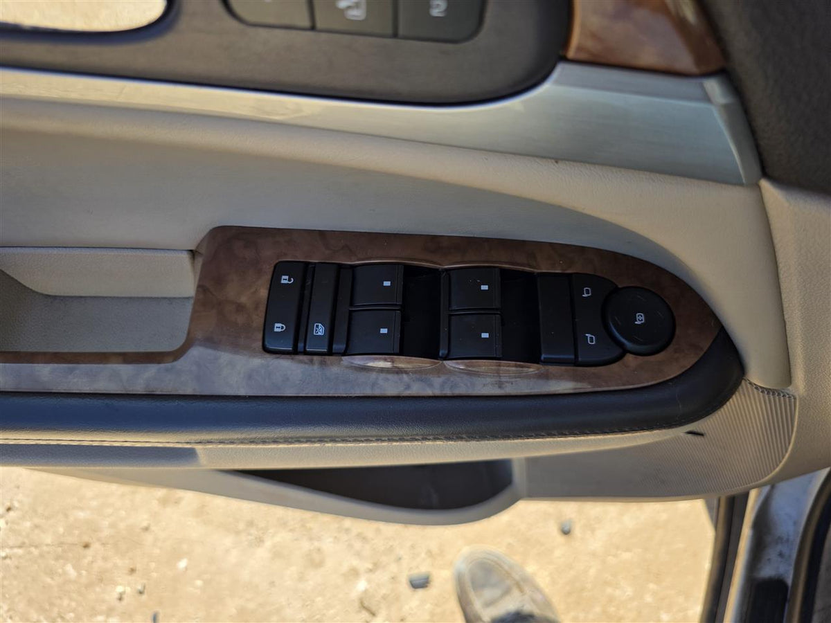 Used OEM Driver Side Left Front Door Window Master Switch from 2011 Buick Enclave