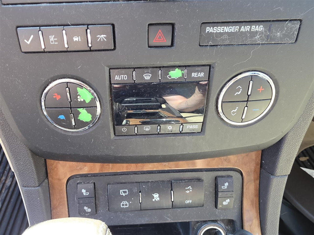 Used OEM AC Heater Temperature Climate Control Unit from 2011 Buick Enclave