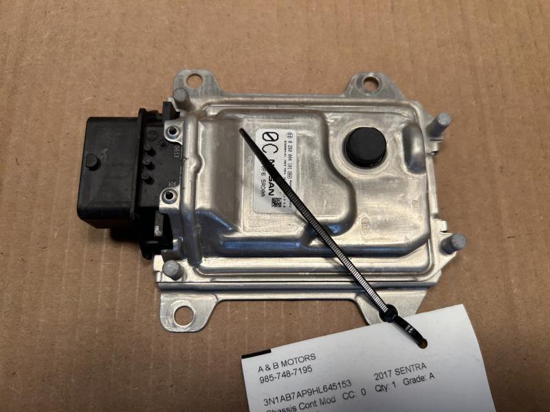 2017 2018 2019 Nissan Sentra, Nissan Versa Chassis Cont MOD Transmission