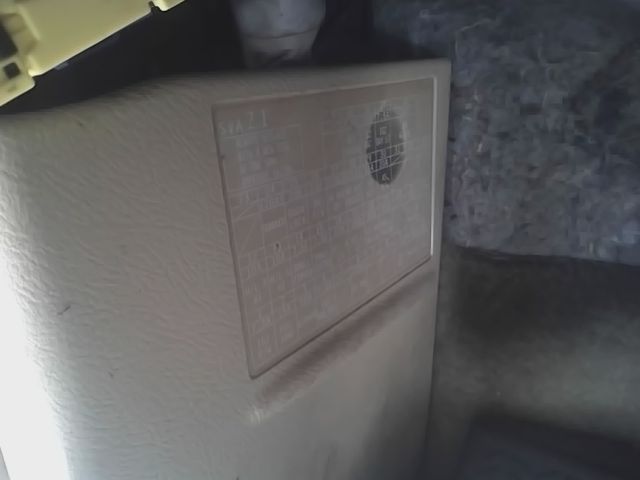 2007 Honda Cabin Interior Fuse Box Relay Panel