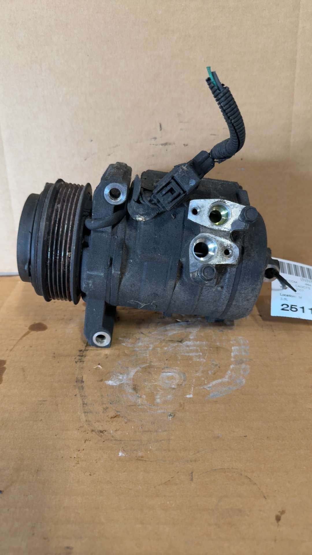 2004 2005 2006 2007 Cadillac CTS AC Air Conditioning Compressor 3.6L