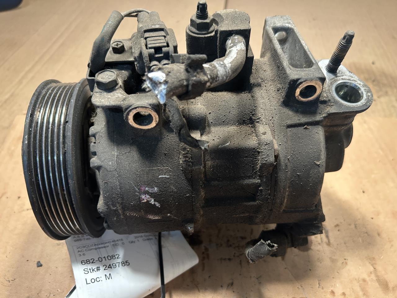 2014 thru 2023 Chrysler 300, Dodge Charger, Dodge Challenger AC Air Conditioning Compressor