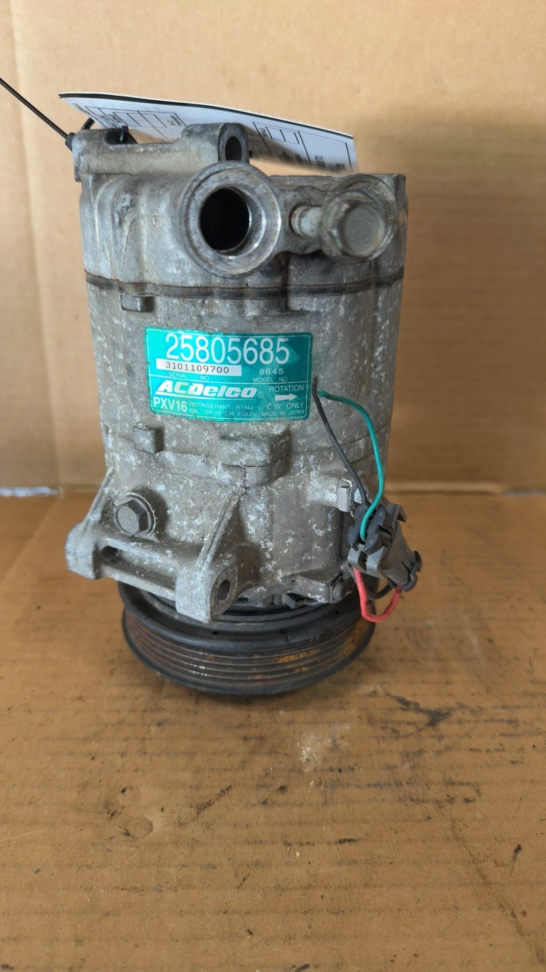 2007 thru 2011 Chevrolet HHR, Chevrolet Cobalt, Pontiac G5 AC Air Conditioning Compressor 2.2L VIN 5