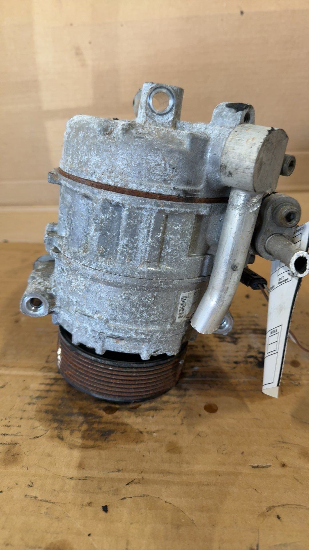 2011 2012 BMW X3 AC Air Conditioning Compressor 6 Cylinder 28iX