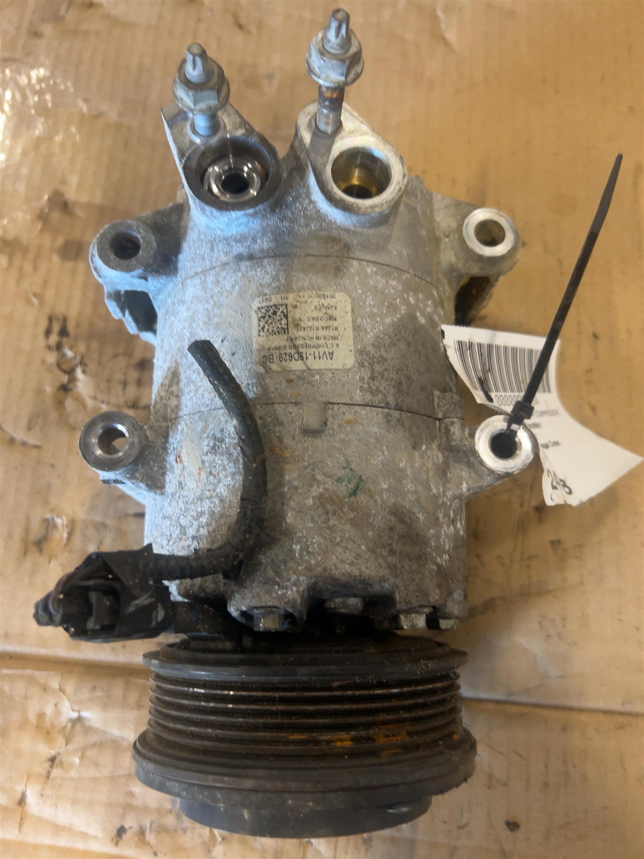 2014 thru 2019 Ford Fiesta AC Air Conditioning Compressor 1.6L