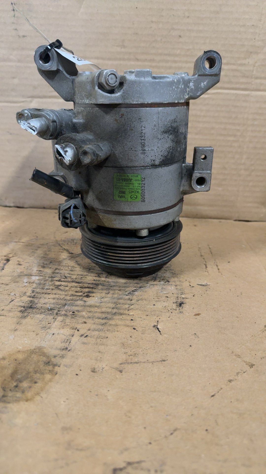 2013 thru 2023 Mazda CX5, Mazda 3 AC Air Conditioning Compressor 4 Cylinder naturally aspirated