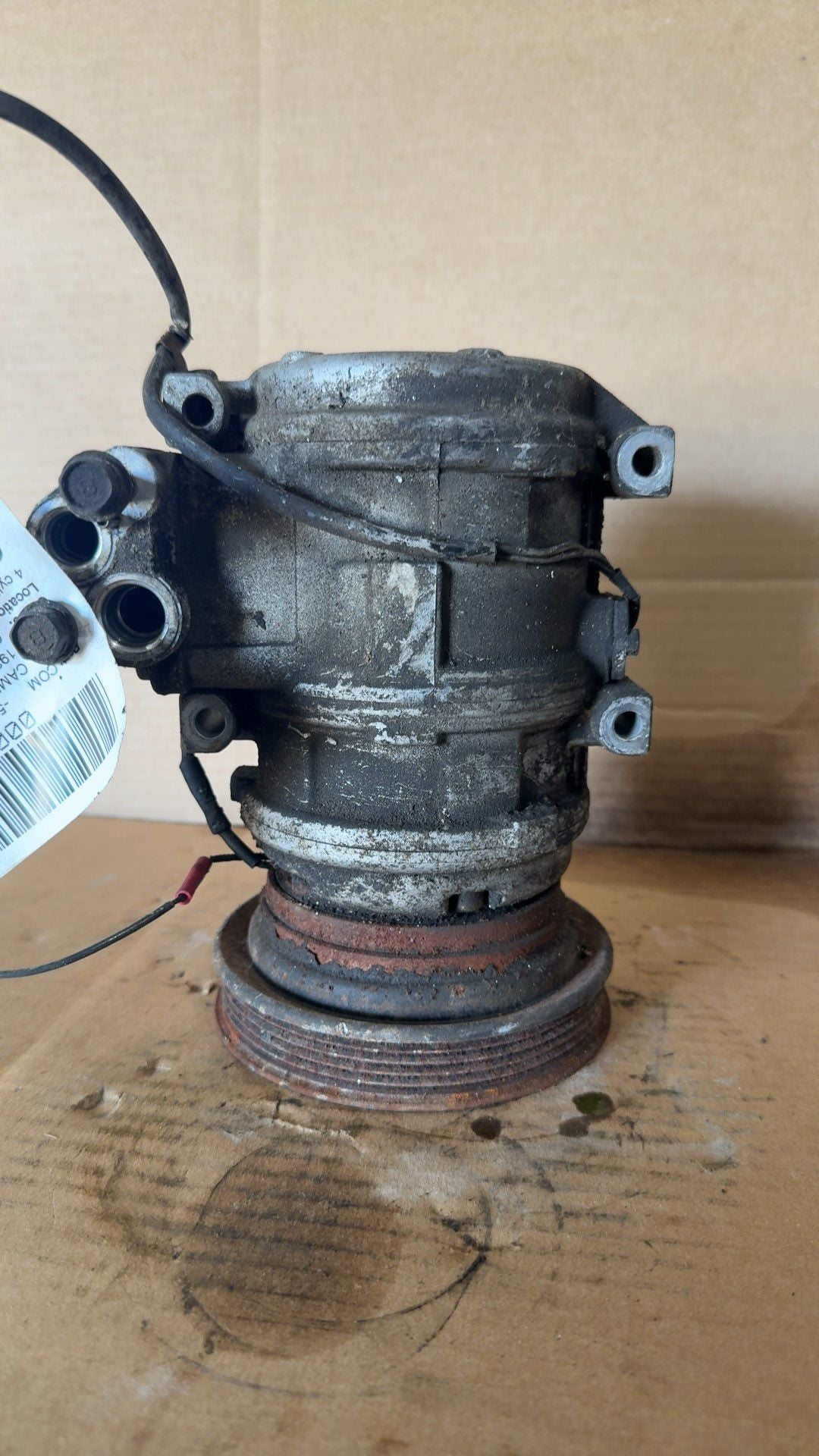1987 thru 1991 Toyota Camry, Toyota Celica AC Air Conditioning Compressor 4 cylinder