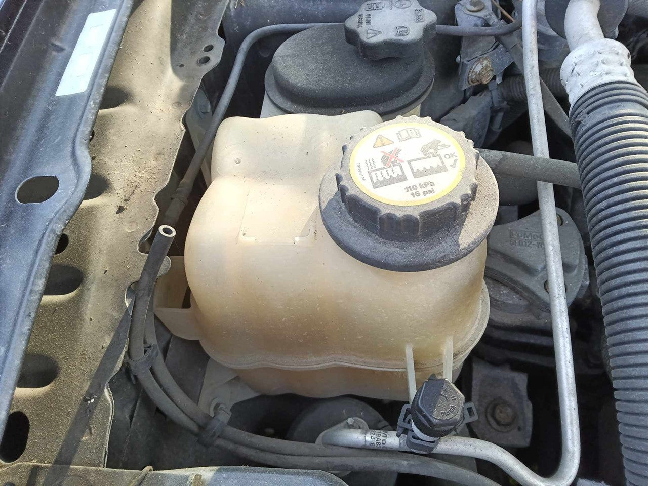 2009 thru 2019 Ford Flex, Lincoln MKT Coolant Overflow Reservoir Tank