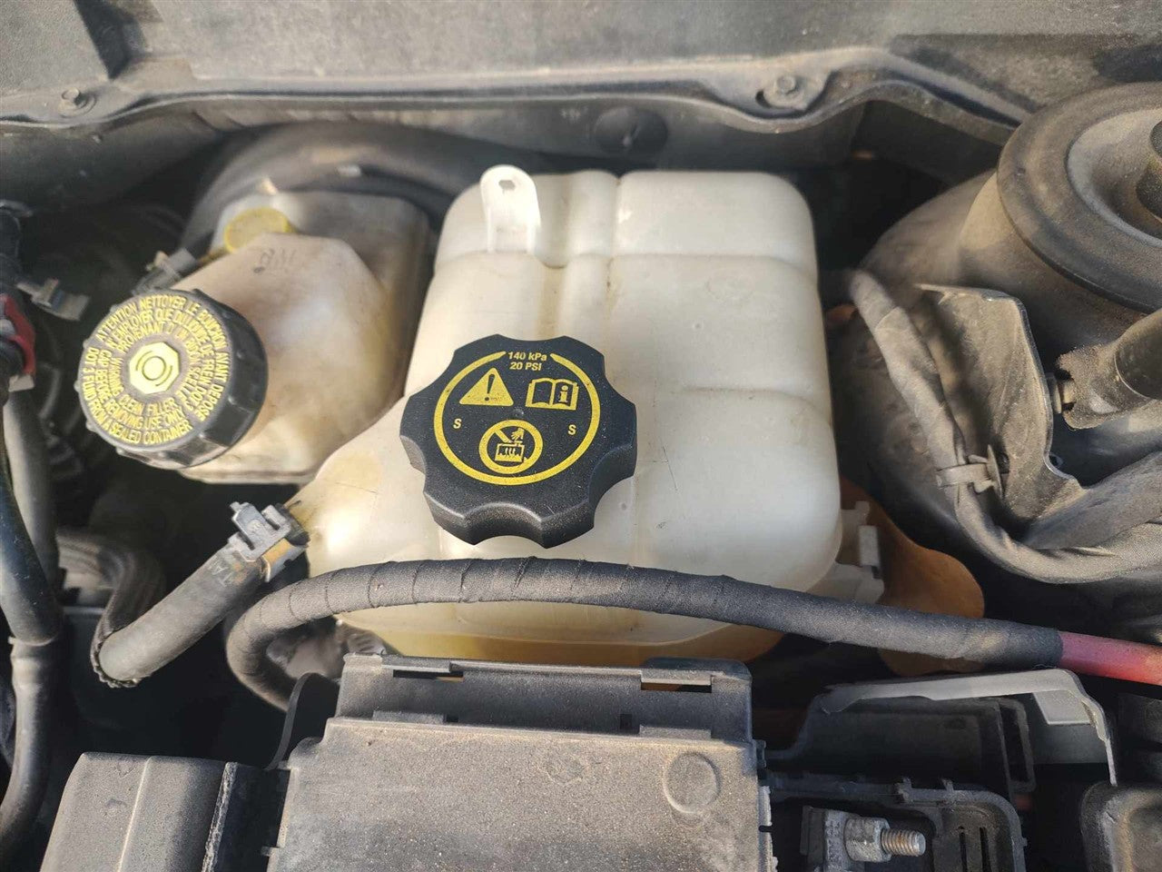 2010 thru 2020 Buick Lacrosse, Cadillac SRX, Buick Regal, Cadillac XTS and 4 more Coolant Overflow Reservoir Tank