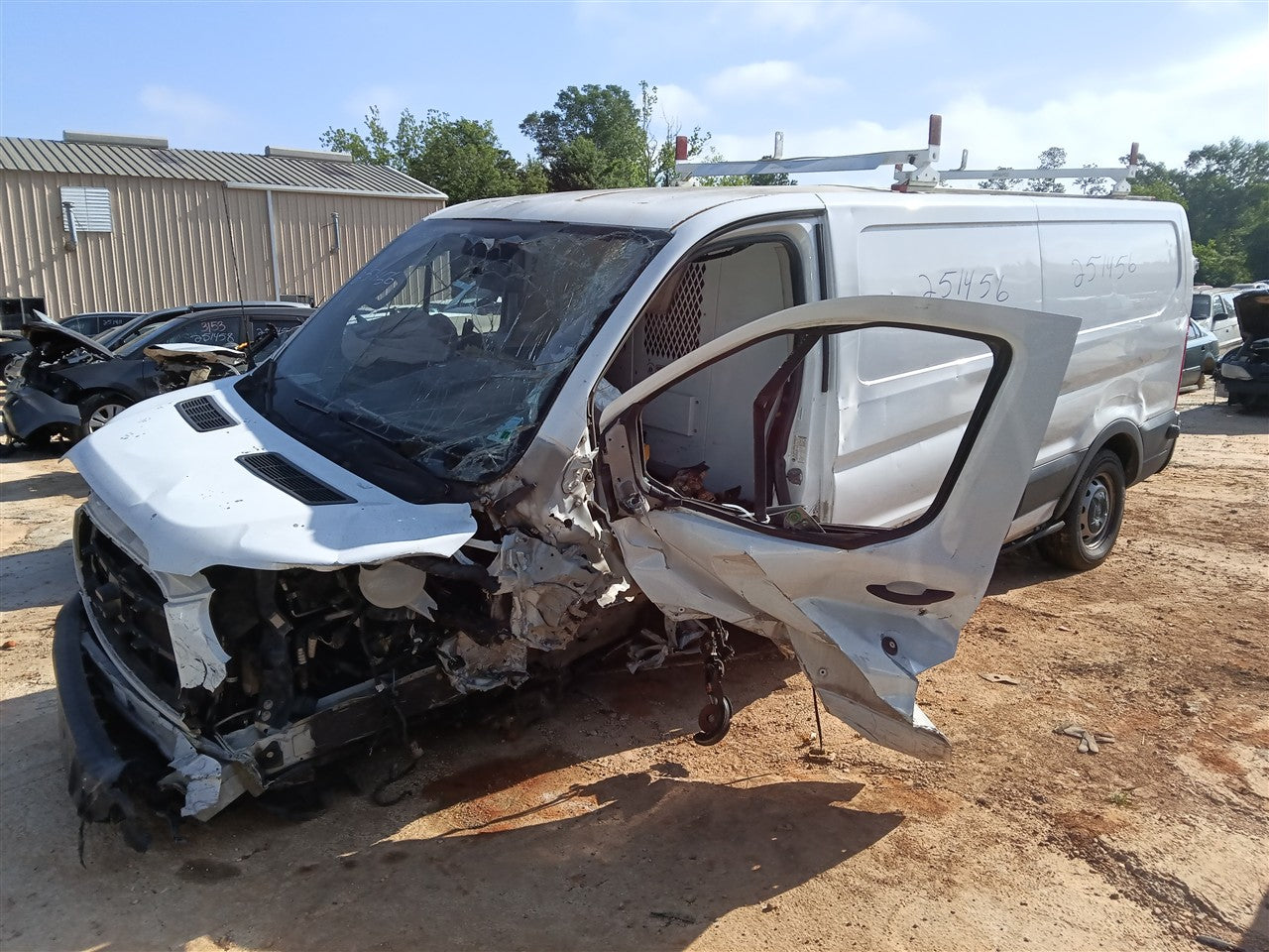 Donor vehicle 2015 Ford Transit 250 (Stock #251456)