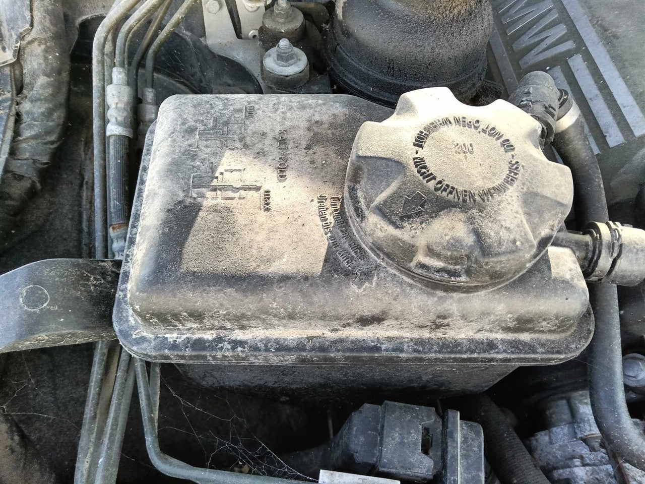 2004 thru 2010 BMW 550I, BMW 650I, BMW 525I, BMW 530I and 4 more Coolant Overflow Reservoir Tank engine