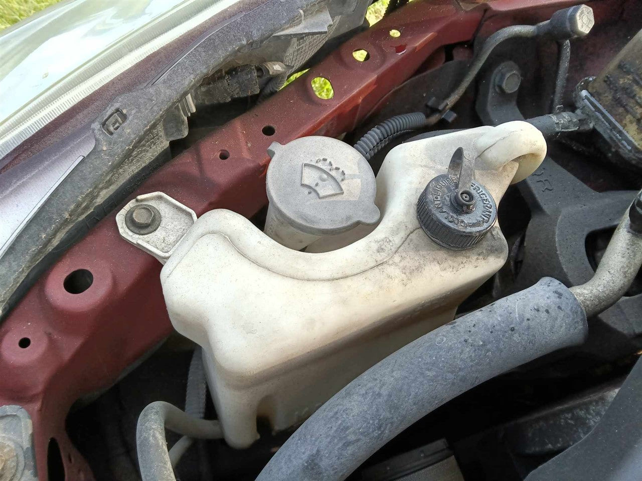 2007 thru 2014 Nissan Altima, Nissan Maxima Coolant Overflow Reservoir Tank