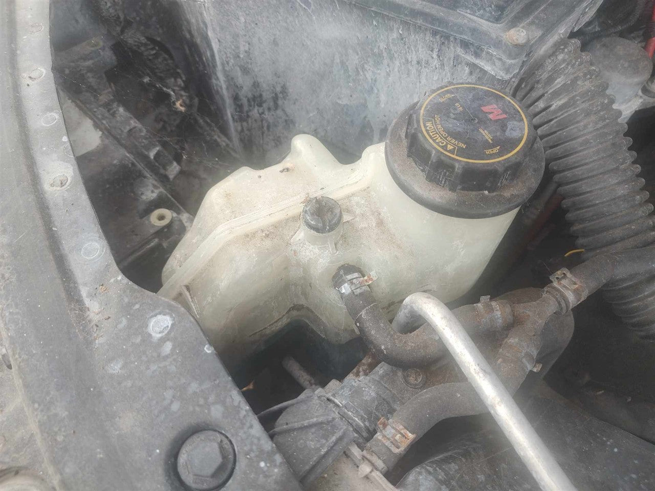 2008 Rover Range Rover Coolant Overflow Reservoir Tank