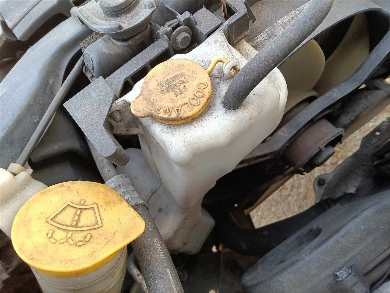 2005 thru 2019 Subaru Legacy Coolant Overflow Reservoir Tank without turbo