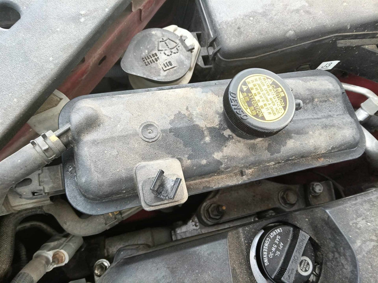 2006 thru 2018 Toyota RAV4 Coolant Overflow Reservoir Tank gasoline
