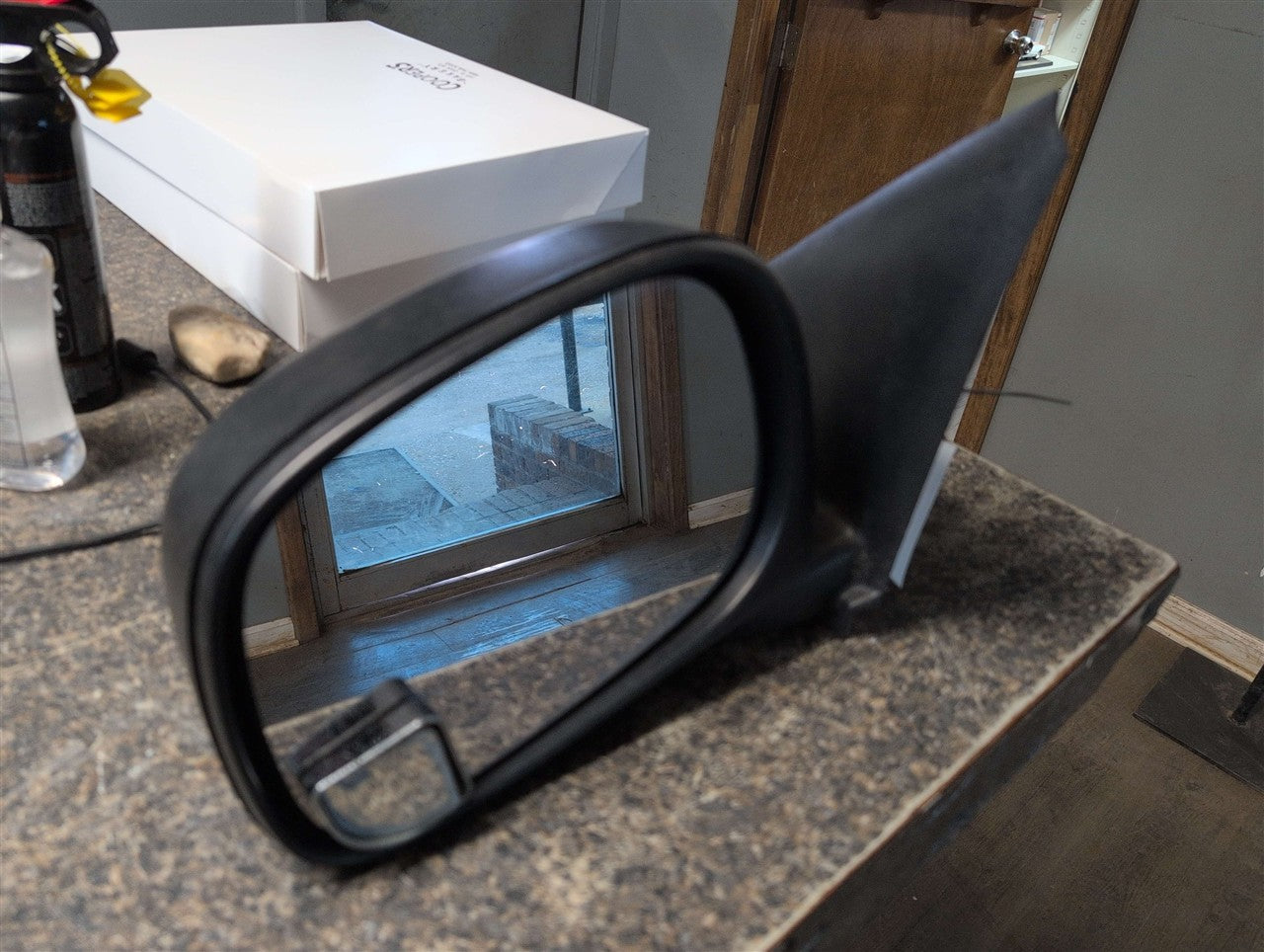 2002 thru 2009 Dodge 1500, Dodge 2500, Dodge 3500 Left Driver Side View Door Mirror Power L